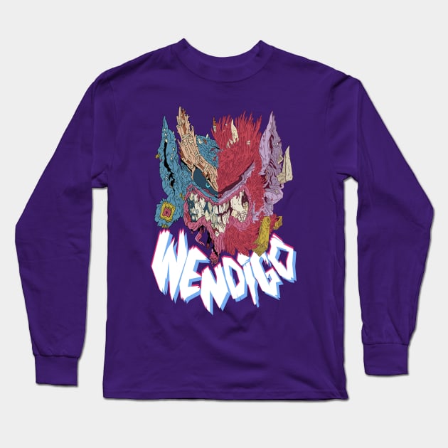 wendingo Long Sleeve T-Shirt by tinbott